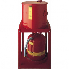 JUSTRITE 27716, TANK, WASH, W/BASKET, 6G